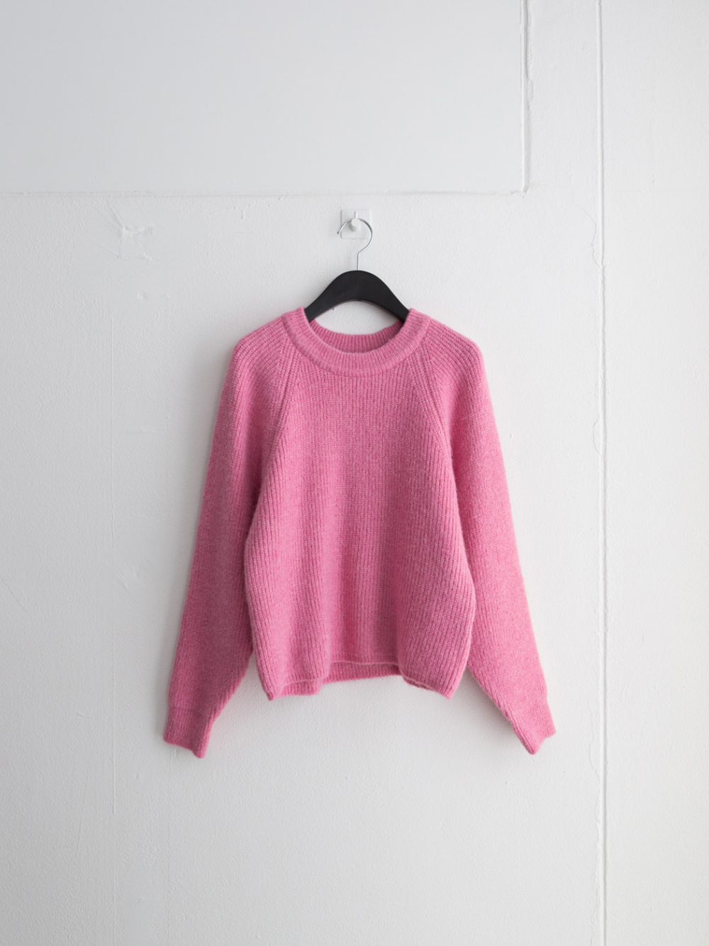 긴팔 티셔츠 핑크 색상 이미지-S1L21